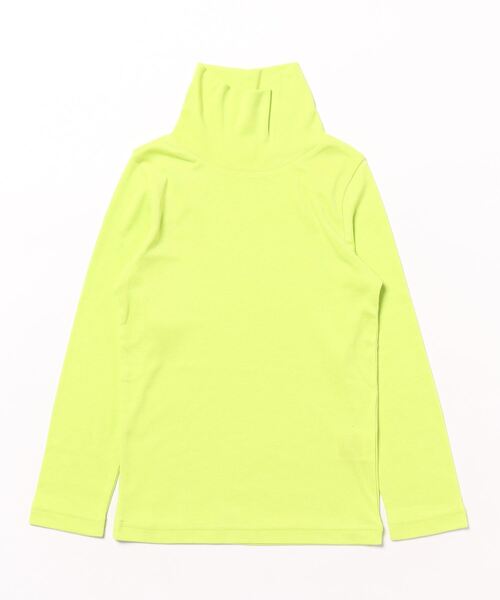 LOWRYS FARM（ローリーズファーム）の「フライスカラータートル　249222（Tシャツ/カットソー・キッズ・オフホワイト/ブルー/ブラック/イエロー・140cm/150cm/120cm/130cm/110cm）」の6枚目の写真