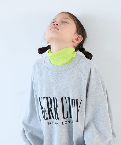 LOWRYS FARM（ローリーズファーム）の「フライスカラータートル　249222（Tシャツ/カットソー・キッズ・オフホワイト/ブルー/ブラック/イエロー・140cm/150cm/120cm/130cm/110cm）」の13枚目の写真