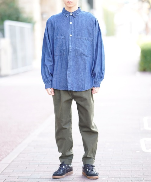 THE MILES(ザ マイルズ)の「テーパード イージー パンツ ワイドパンツ(その他パンツ・メンズ・カーキ/ベージュ/ブラック/チャコールグレー・SMALL/MEDIUM/LARGE)」の11枚目の写真