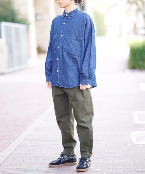 THE MILES(ザ マイルズ)の「テーパード イージー パンツ ワイドパンツ(その他パンツ・メンズ・カーキ/ベージュ/ブラック/チャコールグレー・SMALL/MEDIUM/LARGE)」の13枚目の写真