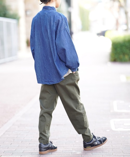 THE MILES(ザ マイルズ)の「テーパード イージー パンツ ワイドパンツ(その他パンツ・メンズ・カーキ/ベージュ/ブラック/チャコールグレー・SMALL/MEDIUM/LARGE)」の17枚目の写真