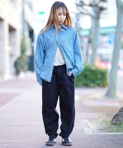 THE MILES(ザ マイルズ)の「テーパード イージー パンツ ワイドパンツ(その他パンツ・メンズ・カーキ/ベージュ/ブラック/チャコールグレー・SMALL/MEDIUM/LARGE)」の18枚目の写真