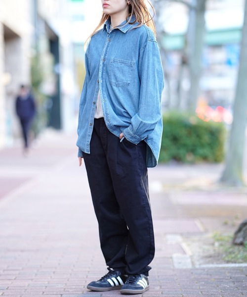 THE MILES(ザ マイルズ)の「テーパード イージー パンツ ワイドパンツ(その他パンツ・メンズ・カーキ/ベージュ/ブラック/チャコールグレー・SMALL/MEDIUM/LARGE)」の19枚目の写真