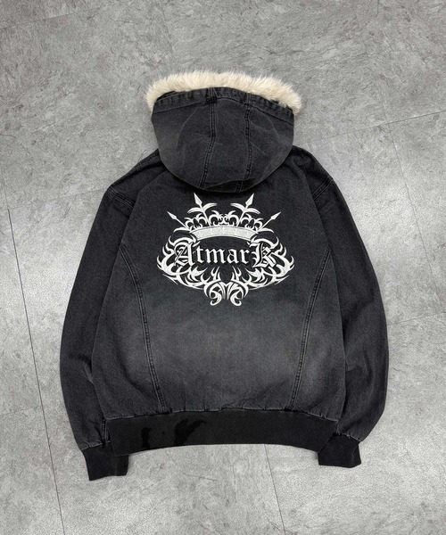 atmark ジャケット セール】【めるぷち山本雪菜様着用】《2サイズ展開 / UNISEX 》ATMARK