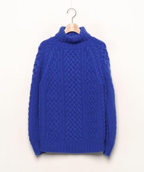 【未使用級】ドゥロワー 22AW 定価9.6万　タートルニット ゆったりカシミヤ 未使用級】ドゥロワー 22AW 定価9.6万 タートルニット ゆったり