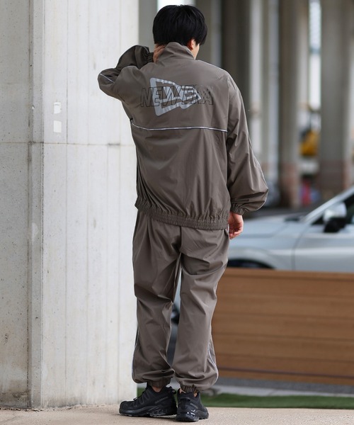 ニューエラ トラックジャケット トラックパンツ セットアップ NEWERA NEW ERA ナイロンジャケット 「ムラサキスポーツ限定」NEW ERA
