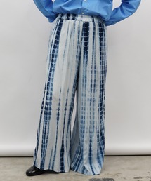 Aphlotus | シルケット加工 絞り染め イージー ワイドパンツ(その他パンツ)