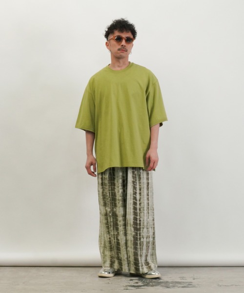 Aphlotus（アプロタス）の「シルケット加工 絞り染め イージー ワイドパンツ（その他パンツ・メンズ・モスグリーン/コバルトブルー・SMALL/MEDIUM/LARGE）」の20枚目の写真