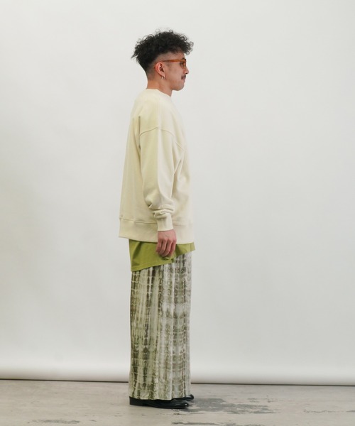 Aphlotus（アプロタス）の「シルケット加工 絞り染め イージー ワイドパンツ（その他パンツ・メンズ・モスグリーン/コバルトブルー・SMALL/MEDIUM/LARGE）」の19枚目の写真