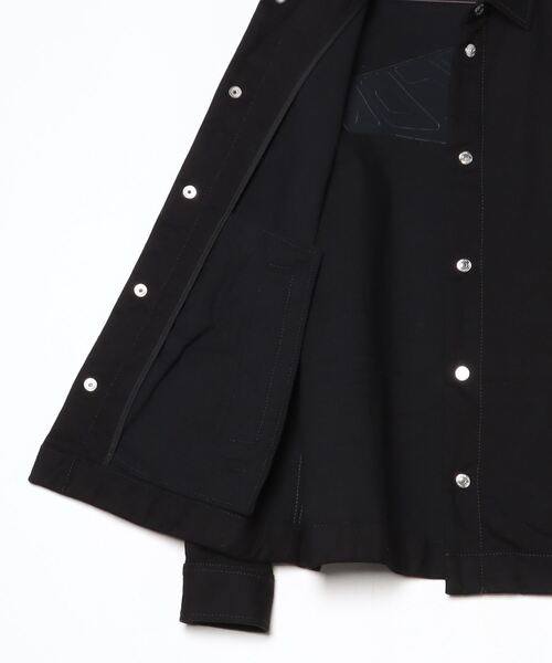 DSQUARED2（ディースクエアード）の「ICON BLACK OVER SHIRT /0251（デニムジャケット・メンズ・ブラック・L/M/S）」の3枚目の写真
