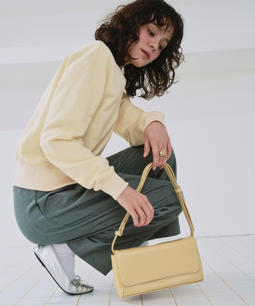 titivate(ティティベイト)の「スクエアショルダーバッグ(ショルダーバッグ・レディース・ブラック/ブラウン/イエロー・FREE)」の19枚目の写真