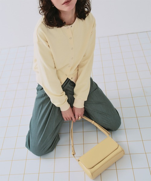 titivate(ティティベイト)の「スクエアショルダーバッグ(ショルダーバッグ・レディース・ブラック/ブラウン/イエロー・FREE)」の21枚目の写真