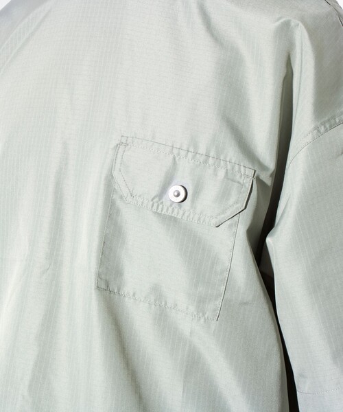 TAION（タイオン）の「【TAION/タイオン】ミリタリー Ripstop 半袖Tシャツ ポケT ユニセックス（Tシャツ/カットソー・メンズ・ブラック/ネイビー/セージグリーン・M/L/XL）」の7枚目の写真