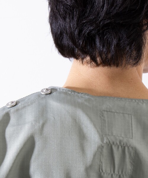 TAION（タイオン）の「【TAION/タイオン】ミリタリー Ripstop 半袖Tシャツ ポケT ユニセックス（Tシャツ/カットソー・メンズ・ブラック/ネイビー/セージグリーン・M/L/XL）」の9枚目の写真