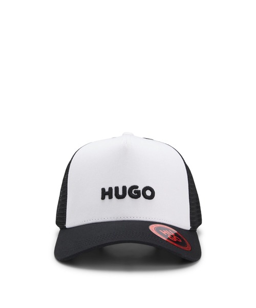 HUGO（ヒューゴ）の「コットンツイル キャップ メッシュパネル（キャップ・メンズ・ブラック/ブラウン/ホワイト・ONESIZE）」の10枚目の写真