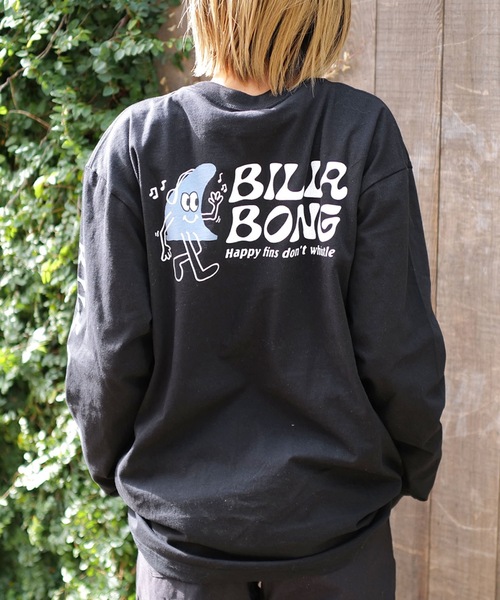 BILLABONG(ビラボン)の「BILLABONG メンズ EC STYLE SUM ロンT 【2025年春夏モデル】/ビラボンバックプリント長袖ロンT(Tシャツ/カットソー・メンズ・ホワイト/ブルー系その他/ブラック・LARGE/MEDIUM/X-LARGE)」の1枚目の写真