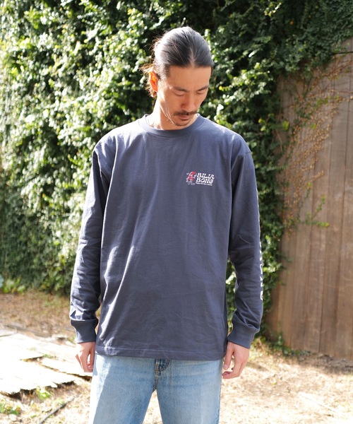 BILLABONG(ビラボン)の「BILLABONG メンズ EC STYLE SUM ロンT 【2025年春夏モデル】/ビラボンバックプリント長袖ロンT(Tシャツ/カットソー・メンズ・ホワイト/ブルー系その他/ブラック・LARGE/MEDIUM/X-LARGE)」の18枚目の写真