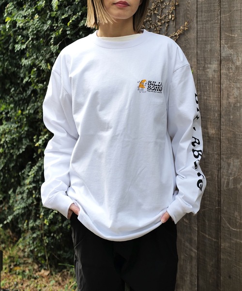 BILLABONG(ビラボン)の「BILLABONG メンズ EC STYLE SUM ロンT 【2025年春夏モデル】/ビラボンバックプリント長袖ロンT(Tシャツ/カットソー・メンズ・ホワイト/ブルー系その他/ブラック・LARGE/MEDIUM/X-LARGE)」の9枚目の写真