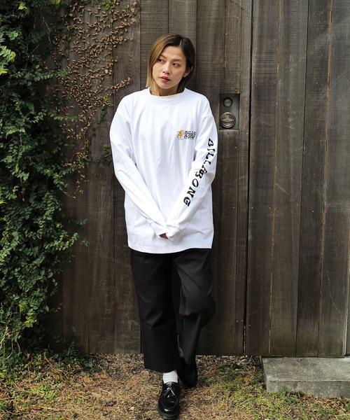 BILLABONG(ビラボン)の「BILLABONG メンズ EC STYLE SUM ロンT 【2025年春夏モデル】/ビラボンバックプリント長袖ロンT(Tシャツ/カットソー・メンズ・ホワイト/ブルー系その他/ブラック・LARGE/MEDIUM/X-LARGE)」の4枚目の写真