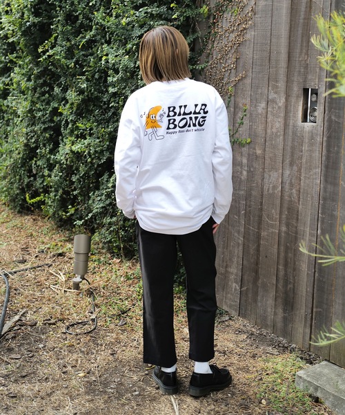 BILLABONG(ビラボン)の「BILLABONG メンズ EC STYLE SUM ロンT 【2025年春夏モデル】/ビラボンバックプリント長袖ロンT(Tシャツ/カットソー・メンズ・ホワイト/ブルー系その他/ブラック・LARGE/MEDIUM/X-LARGE)」の5枚目の写真