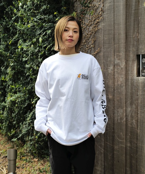 BILLABONG(ビラボン)の「BILLABONG メンズ EC STYLE SUM ロンT 【2025年春夏モデル】/ビラボンバックプリント長袖ロンT(Tシャツ/カットソー・メンズ・ホワイト/ブルー系その他/ブラック・LARGE/MEDIUM/X-LARGE)」の7枚目の写真