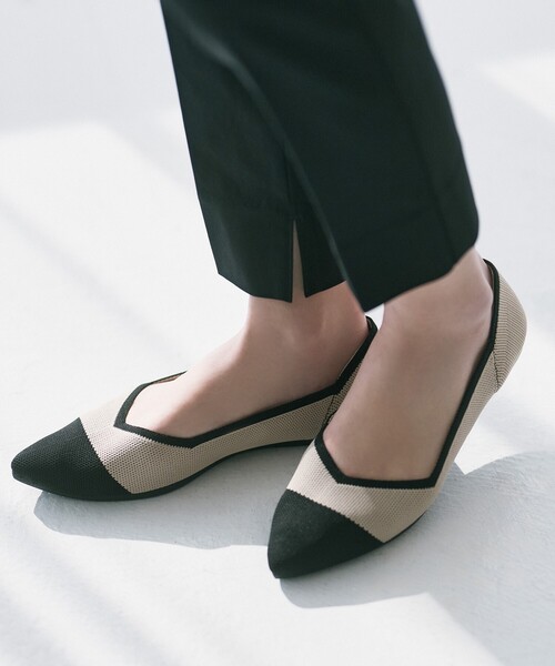Offen pointed- FRIN フリル ポインテッドパンプス 39 - レディース