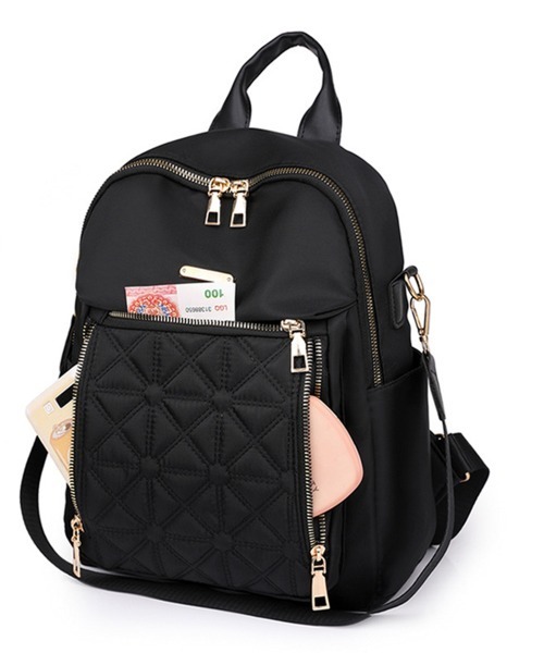 Miniministore（ミニミニストア）の「ステッチリュック2wayミニリュック人気（バックパック/リュック・レディース・ブラック/カーキブラウン/ベージュ・FREE）」の15枚目の写真