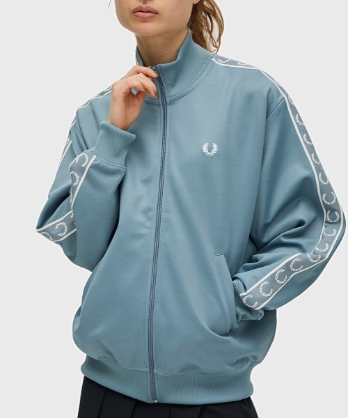 新色先行予約受付中／Taped Track Jacket／フレッドペリー