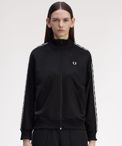 セール】Taped Track Jacket／フレッドペリートラックジャケット