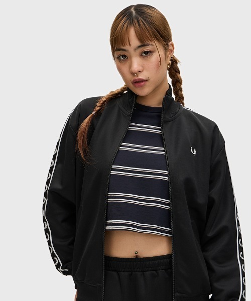 FREDPERRY トラックジャケット　ジャージ　日本製　フレッドペリー FRED PERRY ジャージ Track Jacket／フレッドペリートラック