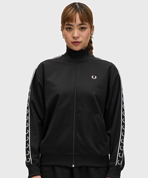 Taped Track Jacket／フレッドペリートラックジャケット