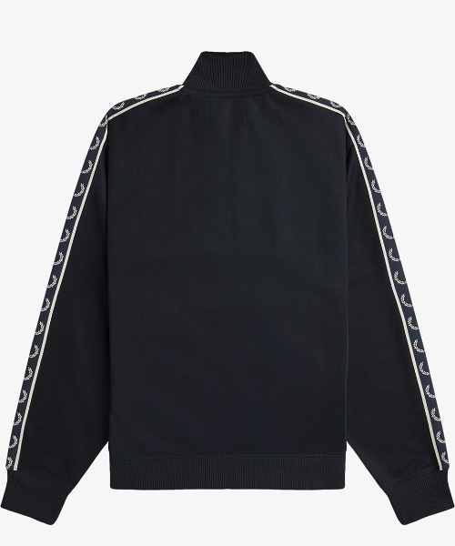 FRED PERRY(フレッドペリー)の「Taped Track Jacket/フレッドペリートラックジャケット(ジャージ・レディース・ブラック/ブルー/ブラック系その他/ベージュ/ネイビー/ネイビー系・10)」の8枚目の写真