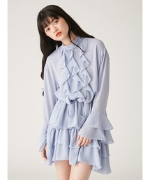 シフォンフリルセットアップ