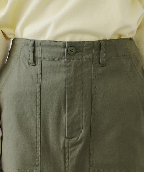 OPAQUE.CLIP（オペークドットクリップ）の「《S-LLsize》ストレッチベイカーナロースカート【洗濯機洗い可】（スカート・レディース・カーキ/アイボリー/ブラック・40/38/42/36）」の20枚目の写真