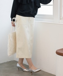 OPAQUE.CLIP | 《S-LLsize》ストレッチベイカーナロースカート【洗濯機洗い可】(スカート)