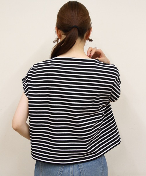 セール】ORCIVAL/オーシバル フレンチスリーブボートネックプル