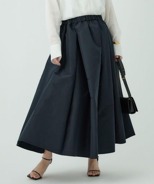 Chaos（カオス）の「Chaos(カオス)/【新色登場】カラマンドスカート（スカート・レディース・クリーム/ネイビー/キャメル/ブラック・FREE）」の3枚目の写真