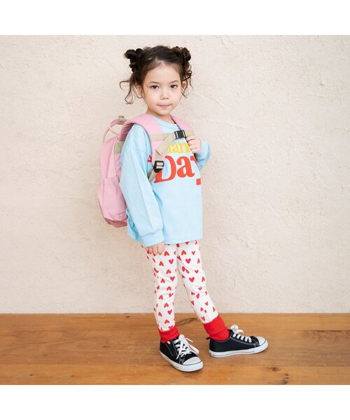 BREEZE（ブリーズ）の「【ジュニア対応】4柄4色長袖Tシャツ（Tシャツ/カットソー・キッズ・チャコール/ラベンダー/オフホワイト/サックスブルー・110/100/90/80/130/120/150/140）」の10枚目の写真