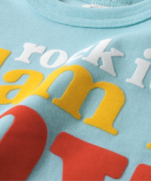 BREEZE（ブリーズ）の「【ジュニア対応】4柄4色長袖Tシャツ（Tシャツ/カットソー・キッズ・チャコール/ラベンダー/オフホワイト/サックスブルー・110/100/90/80/130/120/150/140）」の16枚目の写真