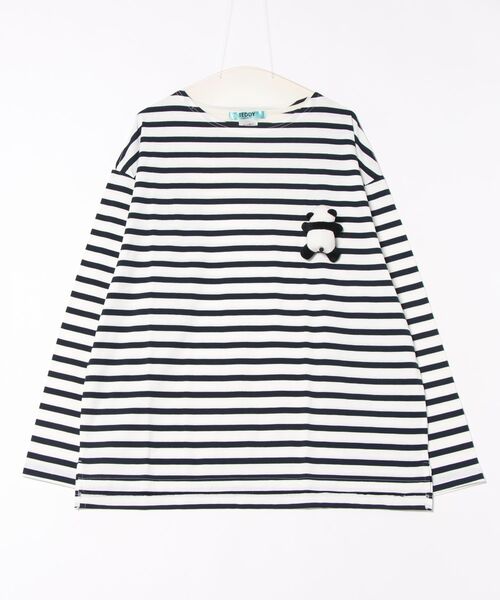 TEDDY ankoROCK ボーダーボートネックカットソー / メンズ レディース