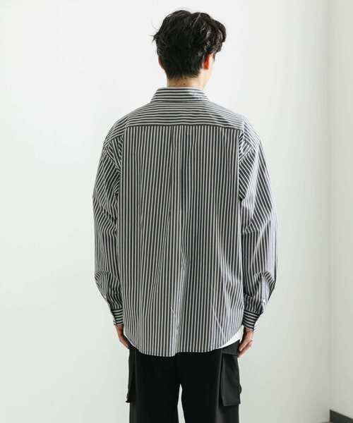 SENSE OF PLACE by URBAN RESEARCH(センスオブプレイスバイアーバンリサーチ)の「『ユニセックス』『イージーケア』コンフォートレギュラーカラーシャツ(シャツ/ブラウス・メンズ・イエロー/ホワイト/ライトブルー/ブラック系その他/ブルー系その他/グリーン系その他・SMALL/MEDIUM/LARGE/X-LARGE)」の12枚目の写真