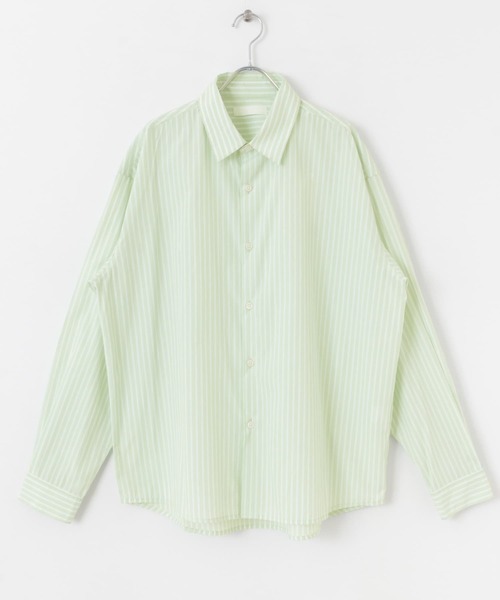 SENSE OF PLACE by URBAN RESEARCH(センスオブプレイスバイアーバンリサーチ)の「『ユニセックス』『イージーケア』コンフォートレギュラーカラーシャツ(シャツ/ブラウス・メンズ・イエロー/ホワイト/ライトブルー/ブラック系その他/ブルー系その他/グリーン系その他・SMALL/MEDIUM/LARGE/X-LARGE)」の14枚目の写真