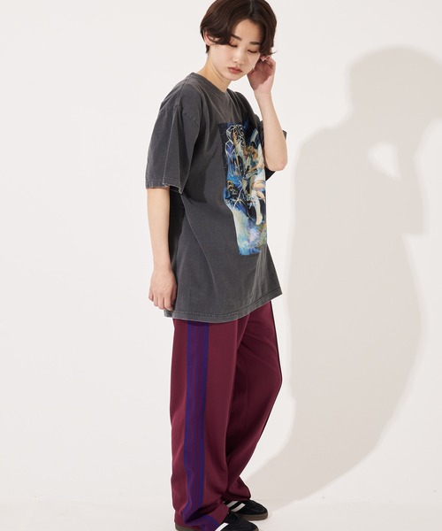 STAR WARS(スターウォーズ)の「GOOD ROCK SPEED 別注 STAR WARS ヴィンテージライクプリントTシャツ / スターウォーズ / ディズニー / ムービーTシャツ / 映画 / リラックスフィット / オーバーサイズ / 古着(Tシャツ/カットソー・メンズ・チャコール・XL/L/M)」の5枚目の写真