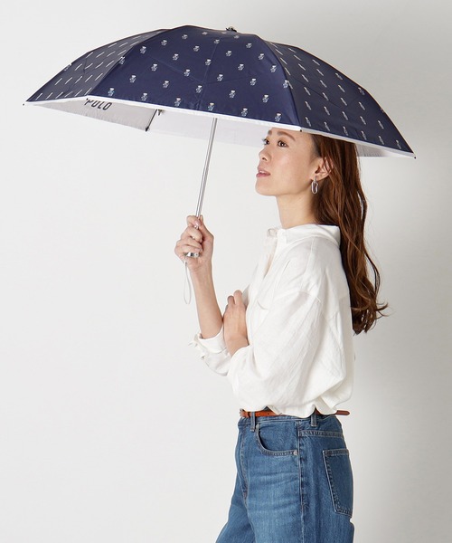【タグ付】ポロラルフローレン　ポロベア　晴雨兼用 ベア 日傘 遮光 晴雨兼用日傘 POLO BEAR（長傘）｜POLO RALPH LAUREN（ポロ