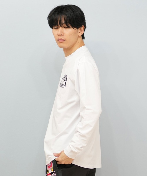 lost(ロスト)の「【ムラサキスポーツ限定】lost/ロスト 長袖Tシャツ 水陸両用/ユーティリティー/UVケアラッシュガード L25S-4305(ラッシュガード・メンズ・ホワイト/ブラック・M/L/XL)」の5枚目の写真