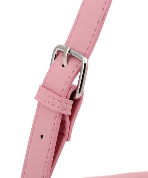 FREE'S MART(フリーズマート)の「◆パフショルダーバッグ(ショルダーバッグ・レディース・ピンク/ブラック・フリ-)」の12枚目の写真