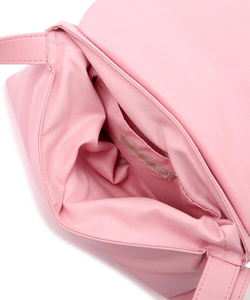 FREE'S MART(フリーズマート)の「◆パフショルダーバッグ(ショルダーバッグ・レディース・ピンク/ブラック・フリ-)」の14枚目の写真