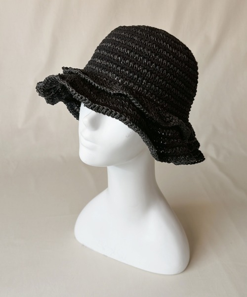 ORIENT MILLINERY(オリエント ミリナリー)の「MONET【モネ】(ハット・レディース・ベージュ/グリーン/ブラック・FREE)」の9枚目の写真