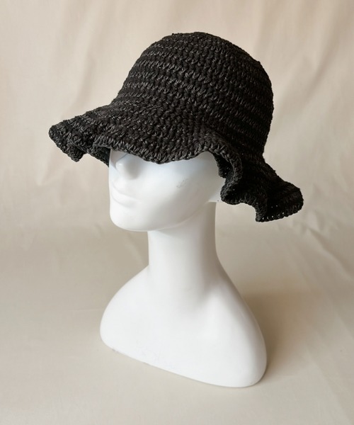 ORIENT MILLINERY(オリエント ミリナリー)の「MONET【モネ】(ハット・レディース・ベージュ/グリーン/ブラック・FREE)」の10枚目の写真