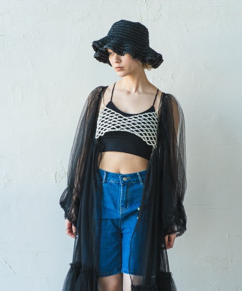 ORIENT MILLINERY(オリエント ミリナリー)の「MONET【モネ】(ハット・レディース・ベージュ/グリーン/ブラック・FREE)」の17枚目の写真